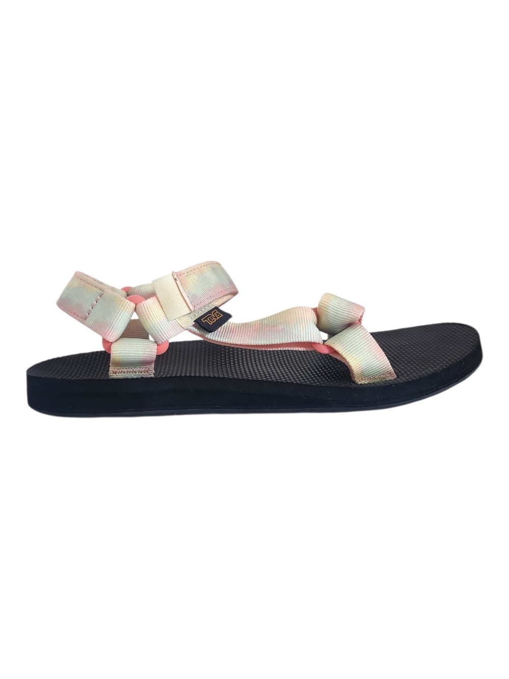 Teva Pastel Rainbow Tie-Dye Strap Sandals Size 8